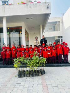 Greener Tomorrow: Plantation Drive at Wisdom International School!